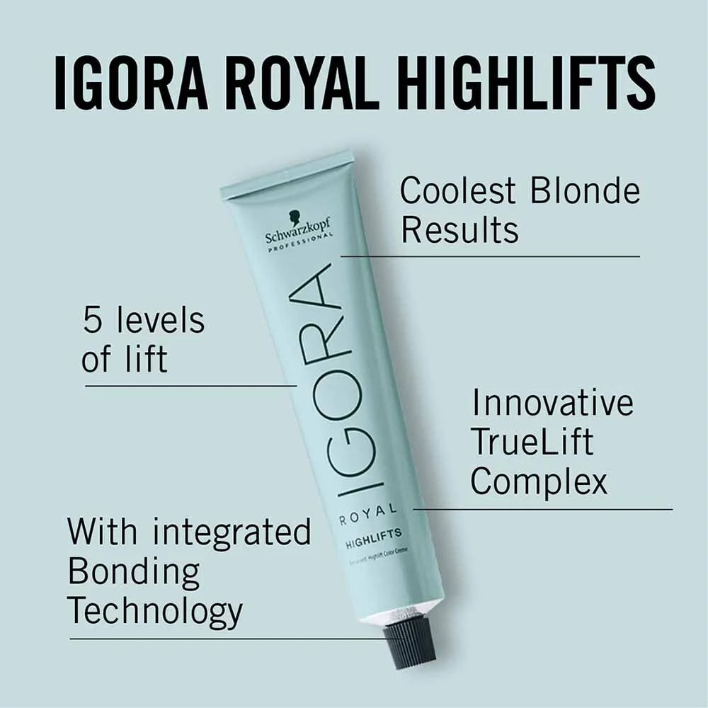 Igora Royal Permanent Colour Creme 60ml - Highlift & Nuancers RJL Education