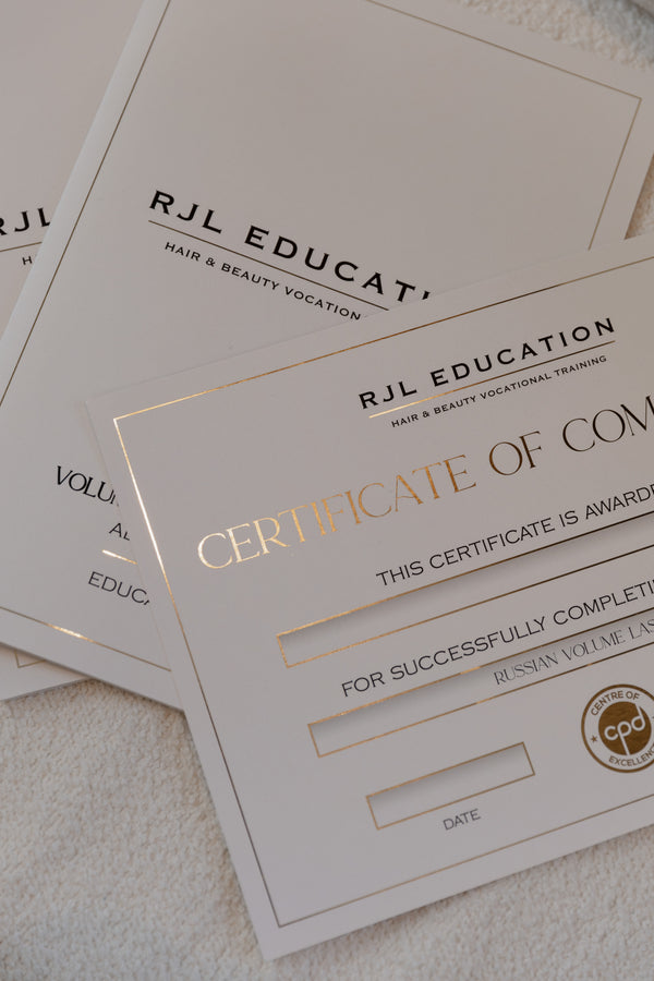 Classic & Russian Volume Lashes Course RJL Education